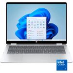 Hp OmniBook 5 Flip 14-fp0023dx PAVILION 14 X360 REPLACEMENT 14th Gen Intel Core 7 512GB SSD 16GB RAM TOUCHSCREEN WINDOWS 11 Home GLACIER SILVER BACKLIT KEYBOARD