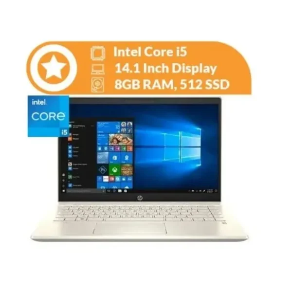 HP 14s- Core i5-12th Gen - 8GB RAM-512GB SSD- 14.1'' (HD) -Backlit Keyboard-Win 11